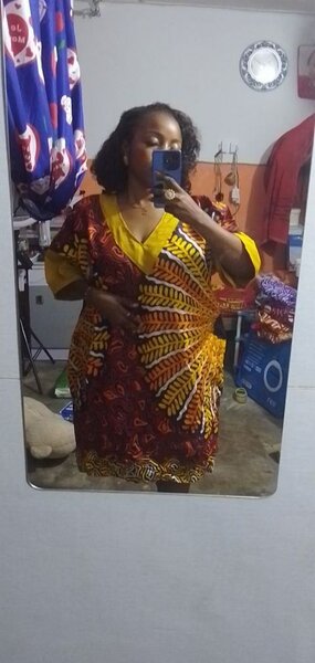 Robe Dashiki Colorée Femme