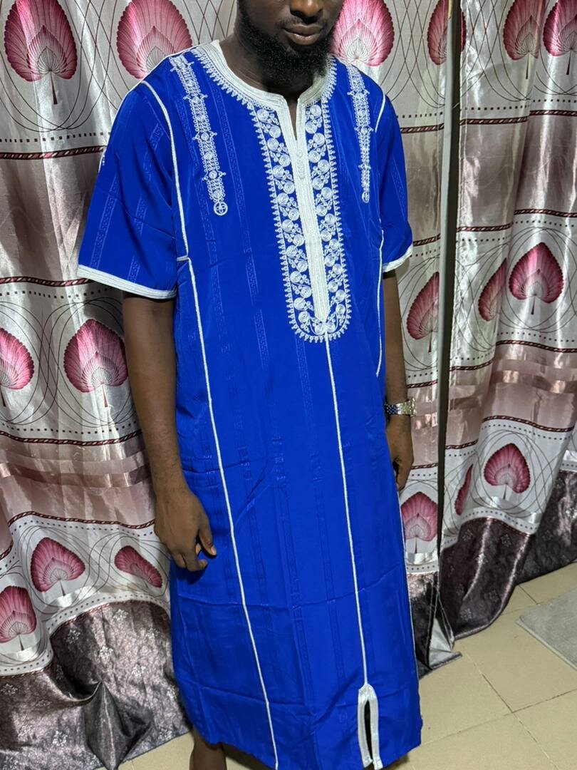 Tunique africaine homme brodée