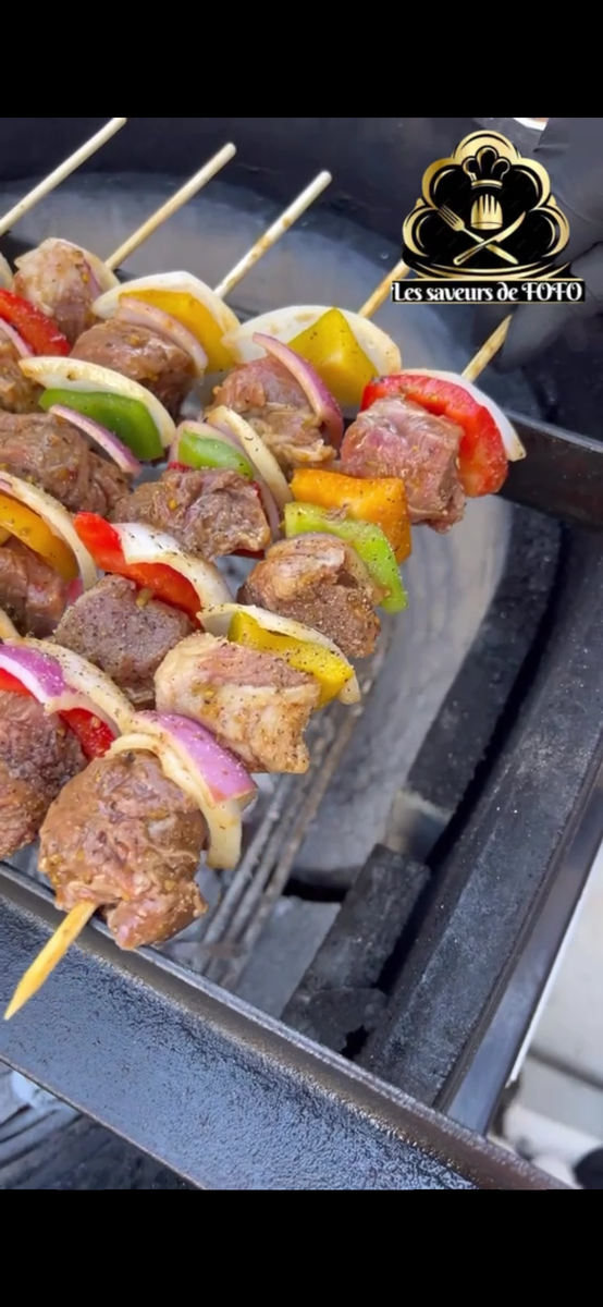 Brochettes de Viande BBQ