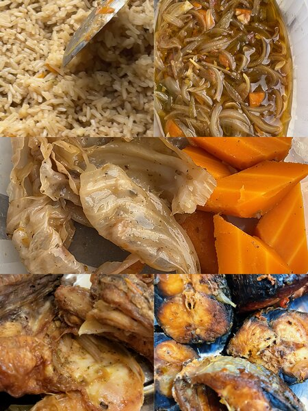 Plat africain savoureux