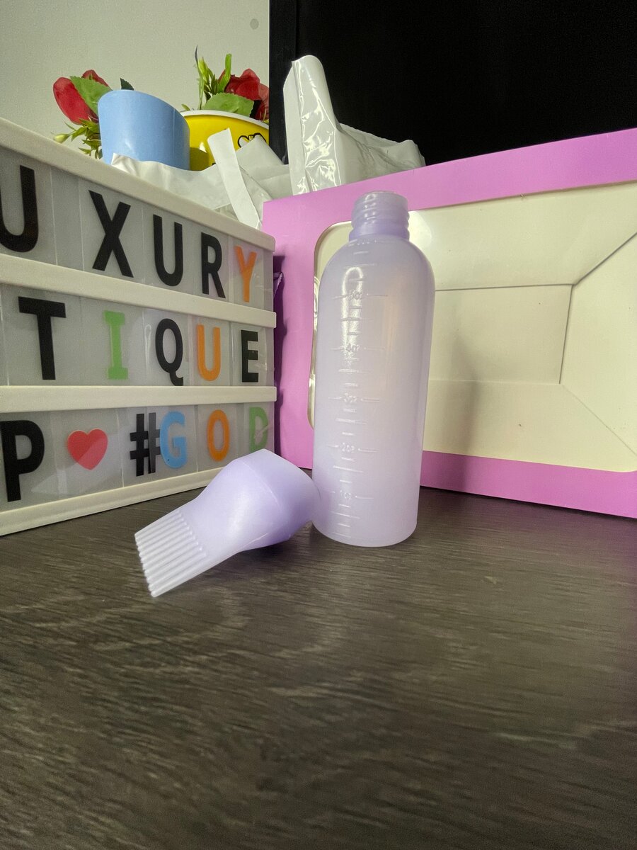 applicateur huile pour cheveux