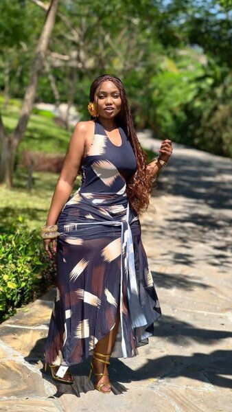 Robe maxi élégante été