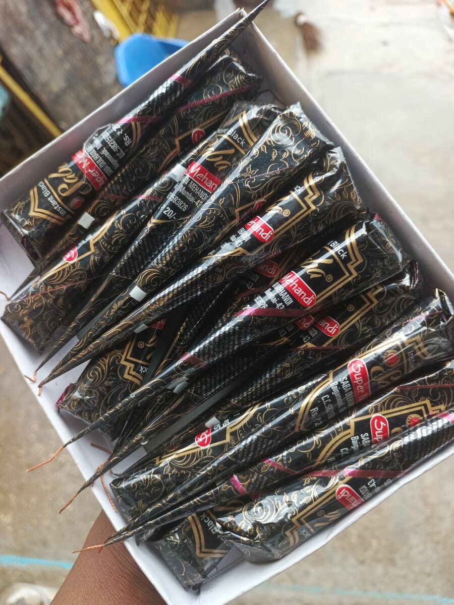 Henné en tube teintures