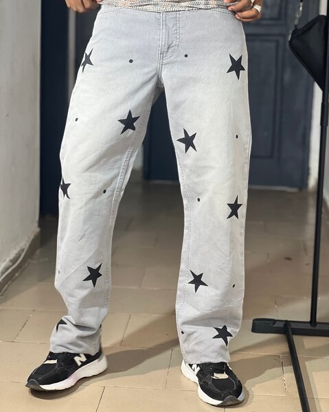 Jeans étoiles pour homme
