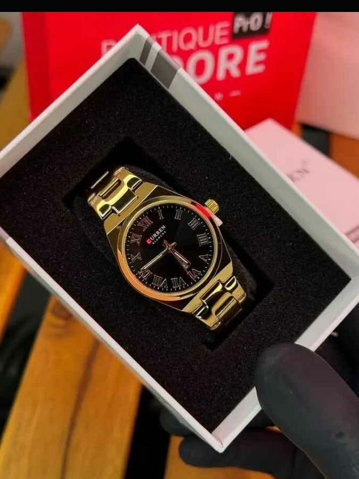 Montre luxe en acier inoxydable