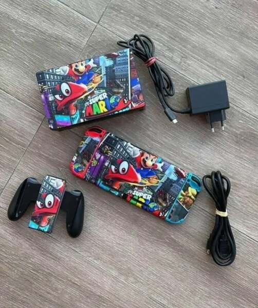 Protection Nintendo Switch Mario - Autocollant