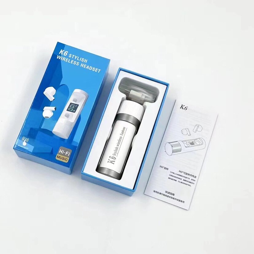 Écouteurs K6 - Pas Gros - Bonne Qualité Sonore - Beau Design