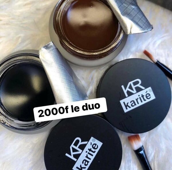 Duo de cires à sourcils Karité