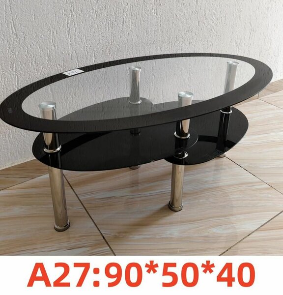Table basse en verre moderne