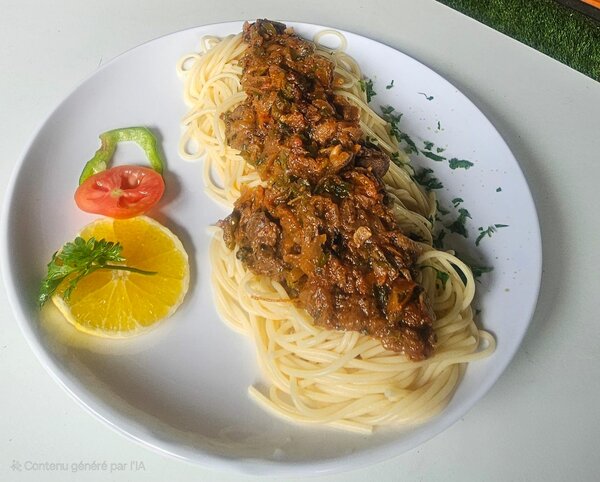Spaghetti rognon