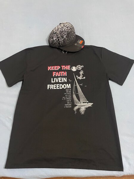 T-shirt Oversized noir