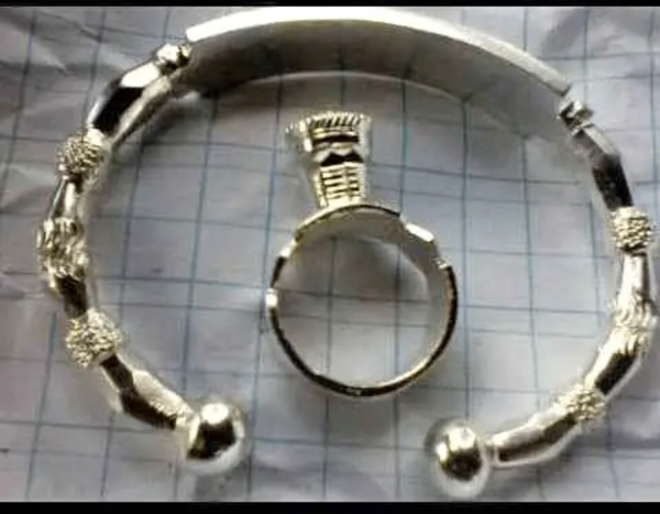 Bracelet et Bague en Argent
