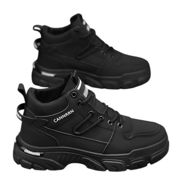 Chaussures de sport noires pour hommes