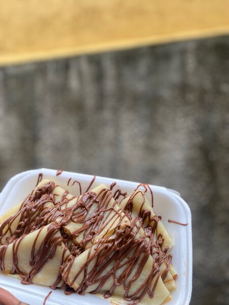 Crêpes au nutella