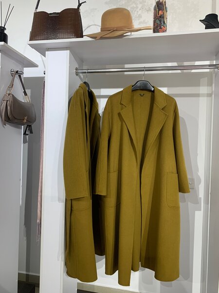 Шерстяное пальто