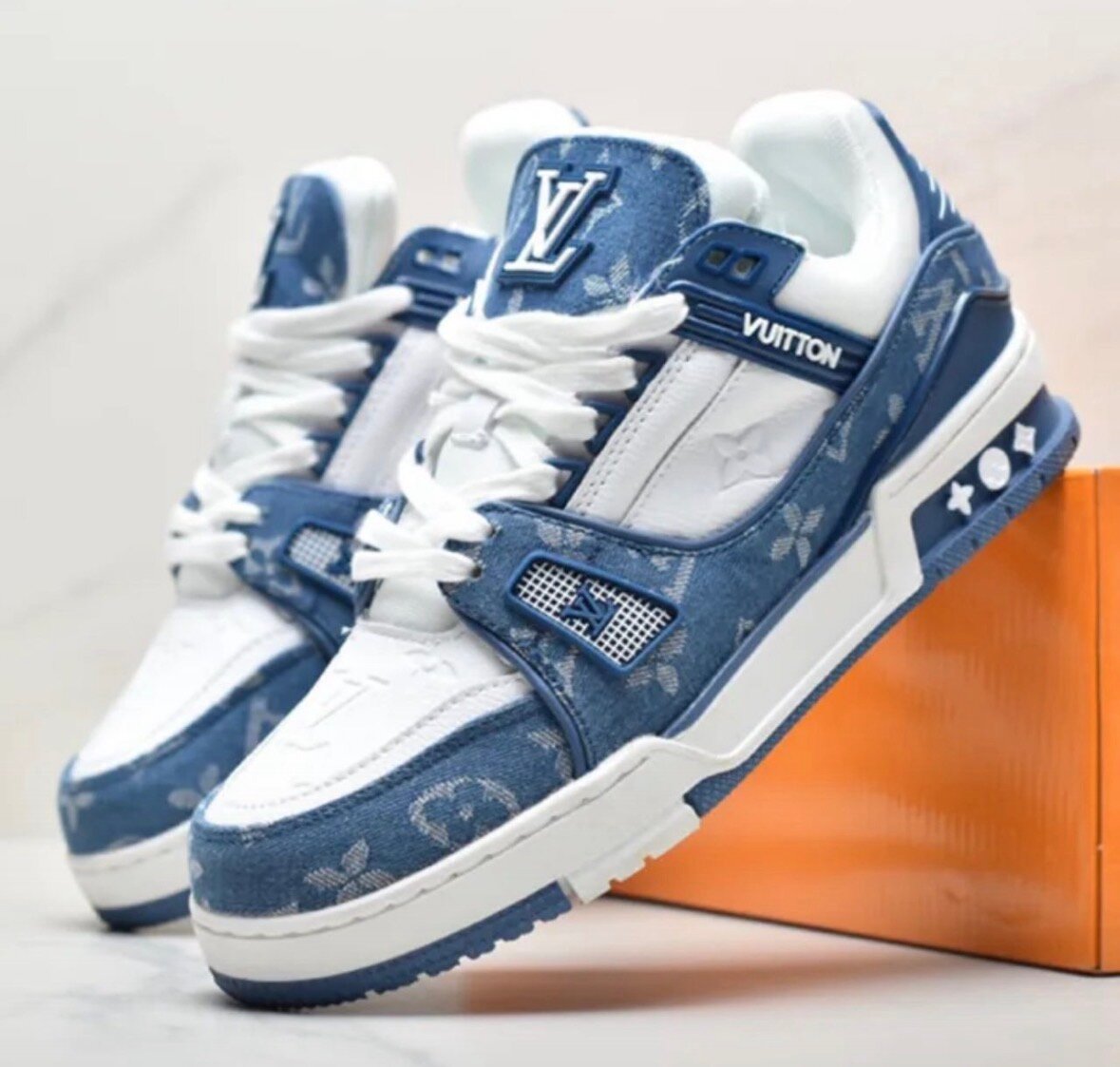 Baskets Luxe Homme en Cuir