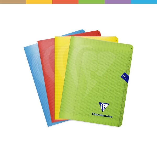 Cahiers Clairefontaine Multicolores