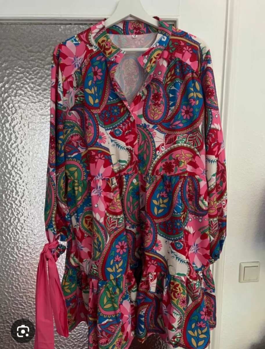 Robe bohème à imprimé floral