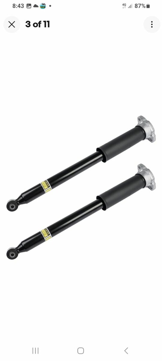 Benz C-class 2017 back shocks