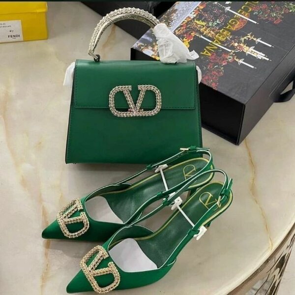 Bag and ladies shoes