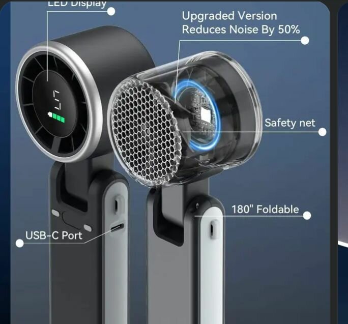 Mini ventilateur USB rechargeable