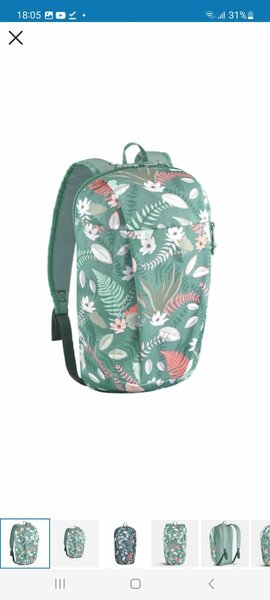 10l quechua luxurious bag