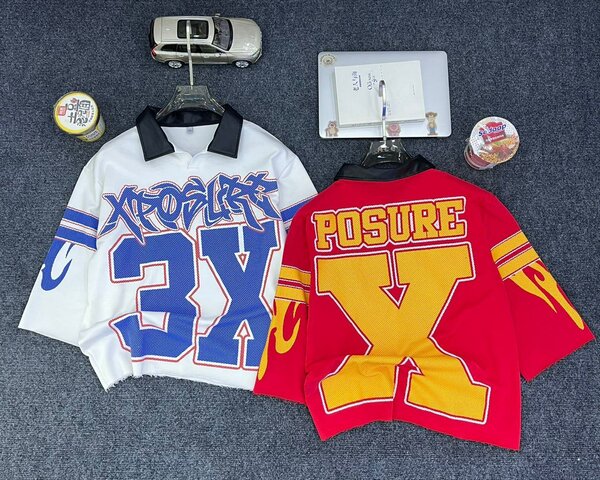 Chemises graphiques unisexes