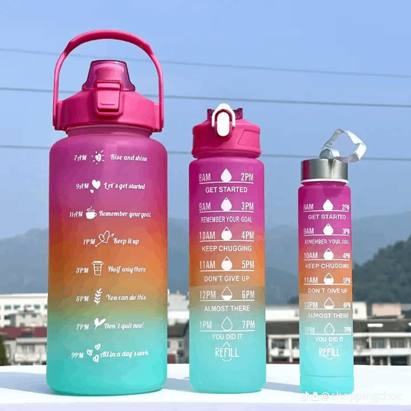 Bouteille d'eau graduée 2000ml