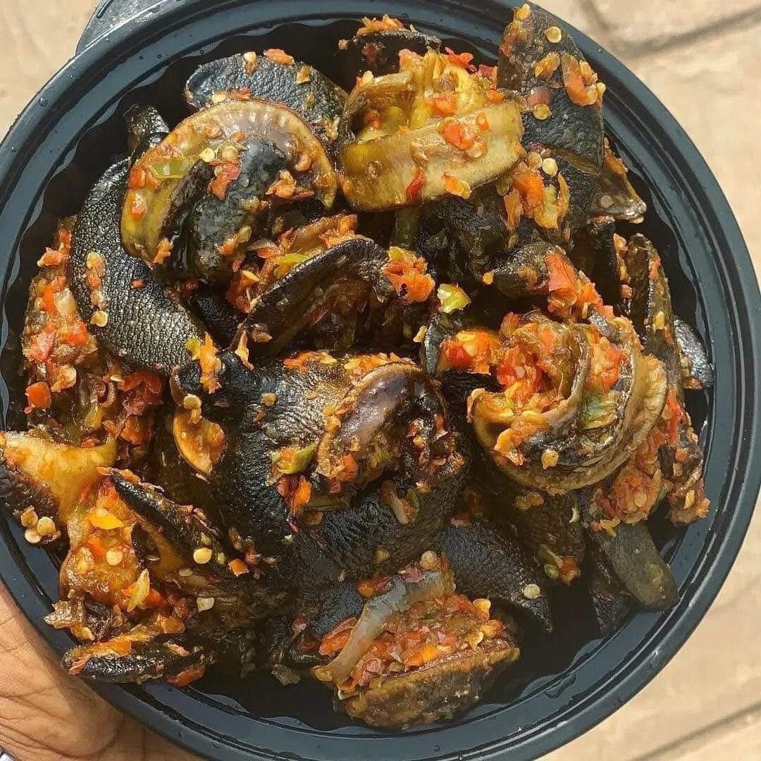 Délicieux repas épicé africain