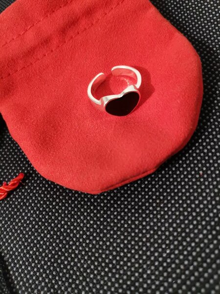 Кольцо сердечка