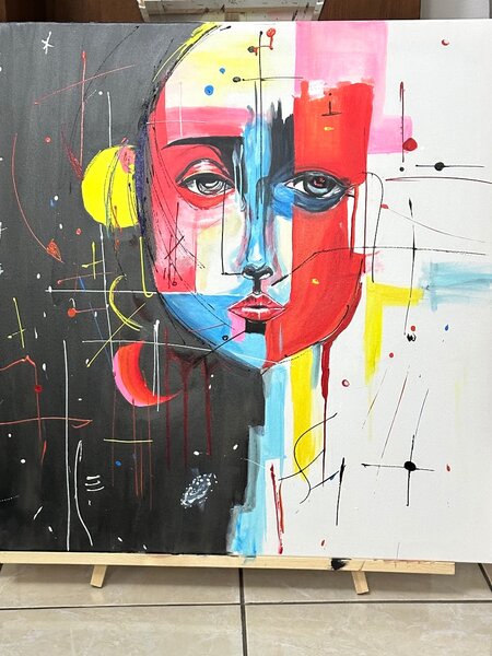 Tableau d´art abstrait