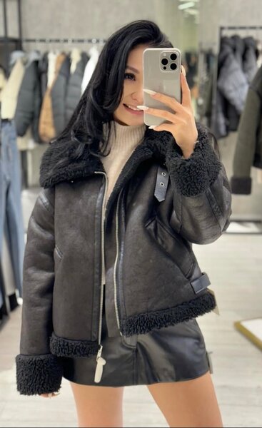 Дубленка от Zara