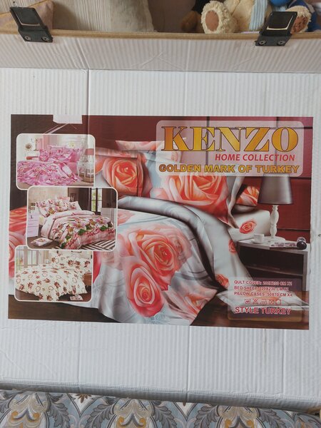 Комплект постельного белья Kenzo с теплым одеялом