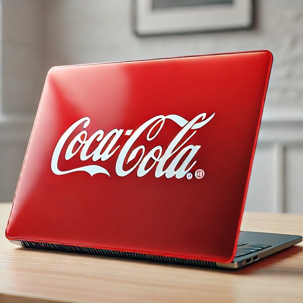 Coke red Branded laptop Hp