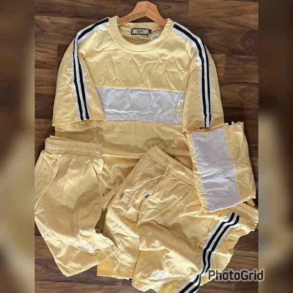 Ensemble sportif jaune tendance