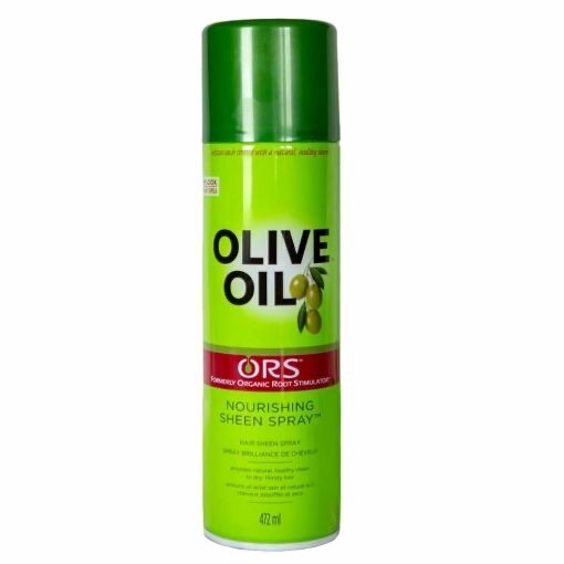 Olive oil sheen spray