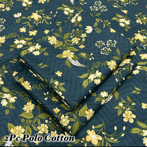 2pc polo cotton suit