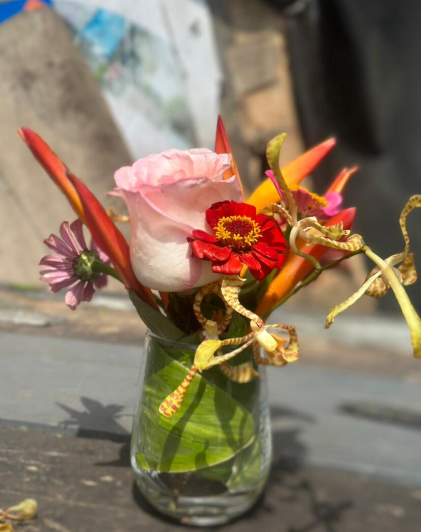 Bouquet de fleurs fraîches