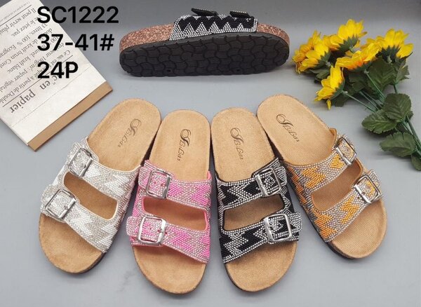 Sandales à boucles confortables