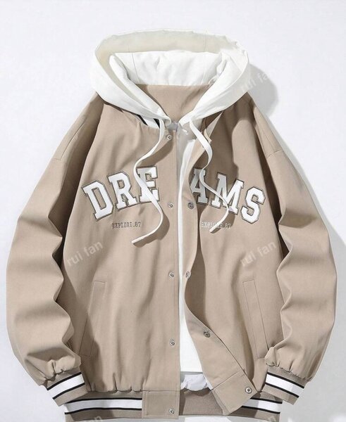 Veste Harrington Beige Unisexe