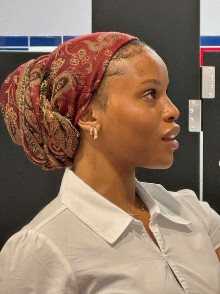 Écharpe en laine paisley