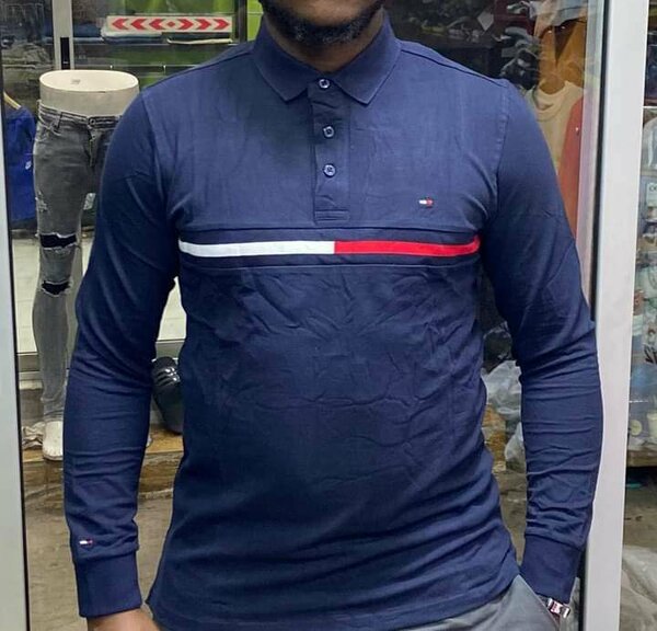 Polo manches longues