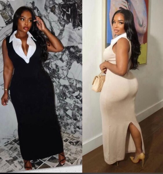 Robe longue élégante femme