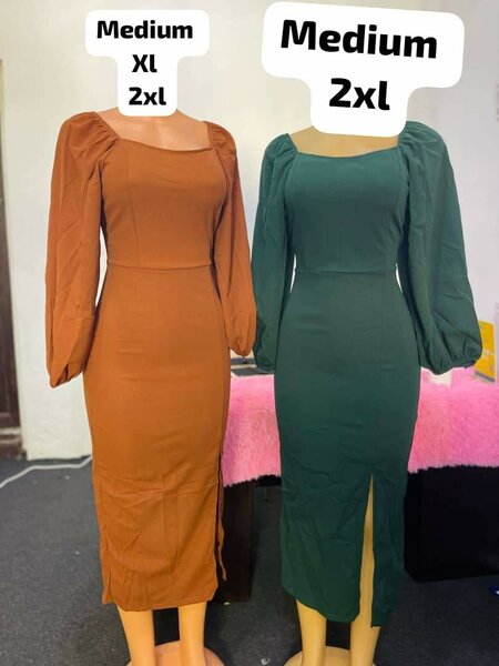 Side ruched dresses