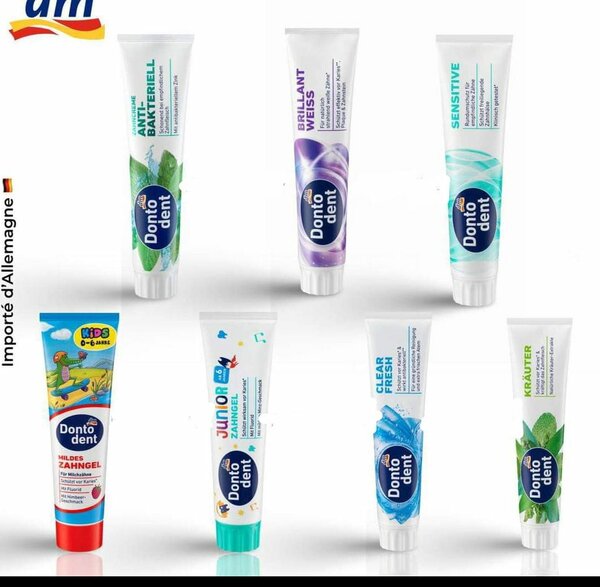 Pâte dentifrice