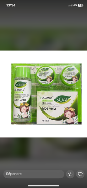 Kit Soin Visage Aloe Vera