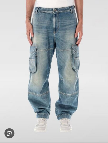 Jean cargo homme