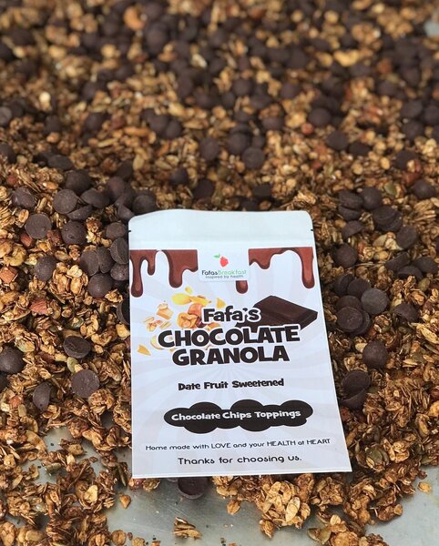 Fafasbreakfast chocolate granola