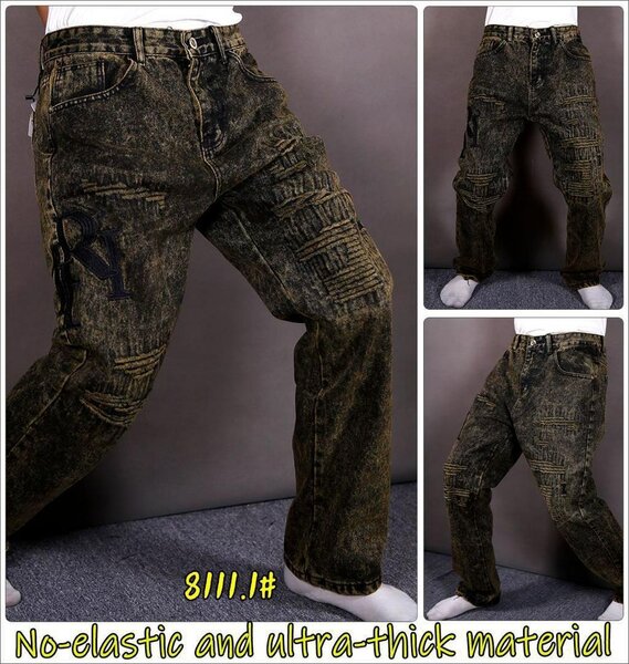 Jean homme texturé épais