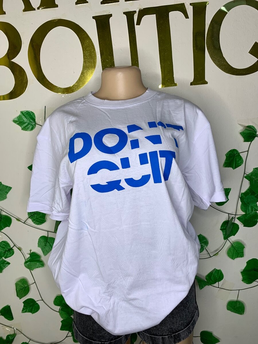 Round Neck White T-Shirt